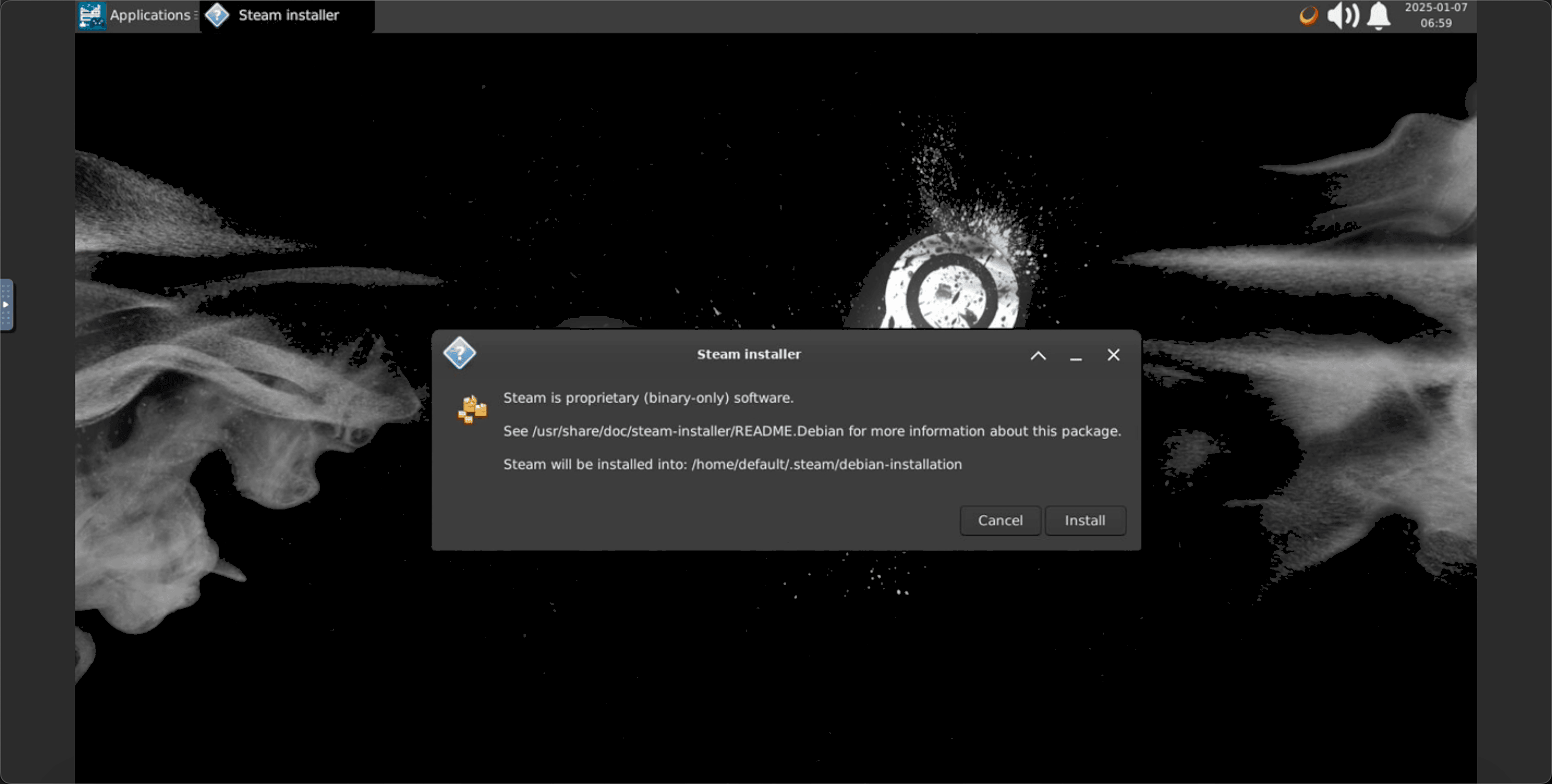 Install Steam client
